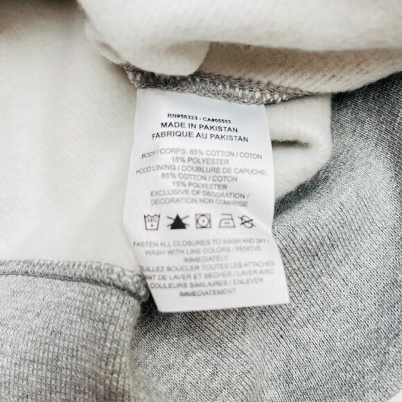 Nike Men's Solo Swoosh Full-Zip Hoodie 'Gray' DR0403-063 X-Large - Picture 3 of 4